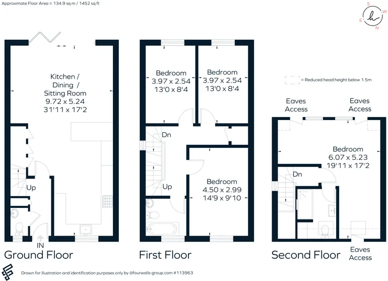 Floorplan 1 for Bourne Vale, Sevenoaks, TN15