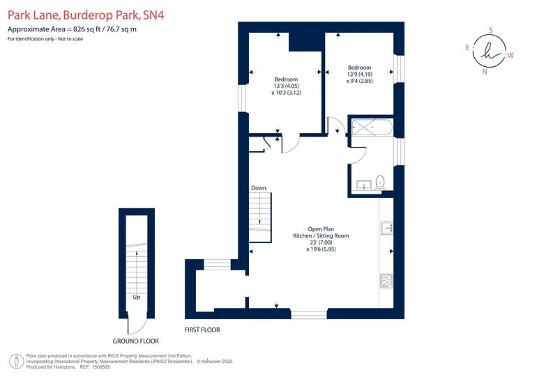 Floorplan 1 for Oak Farm Park Lane SN4
