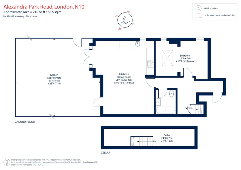 Floorplan 1 for Alexandra Park Road London N10