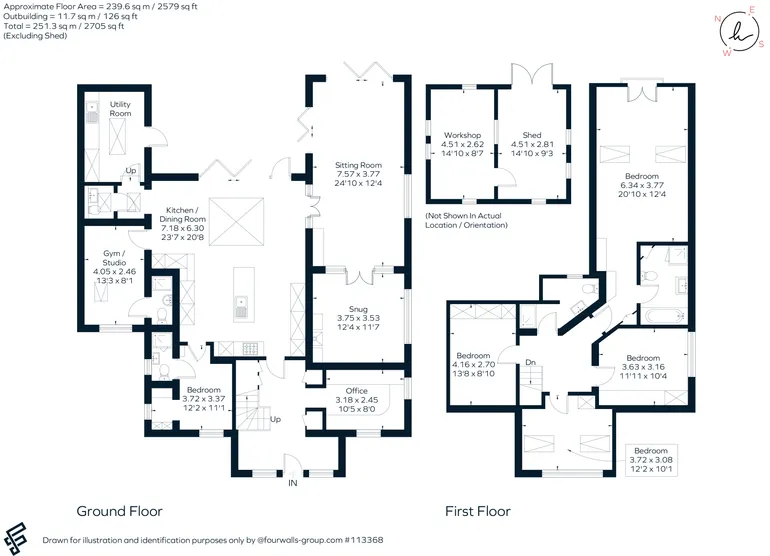 Floorplan 1 for Whiteparish, Salisbury, SP5