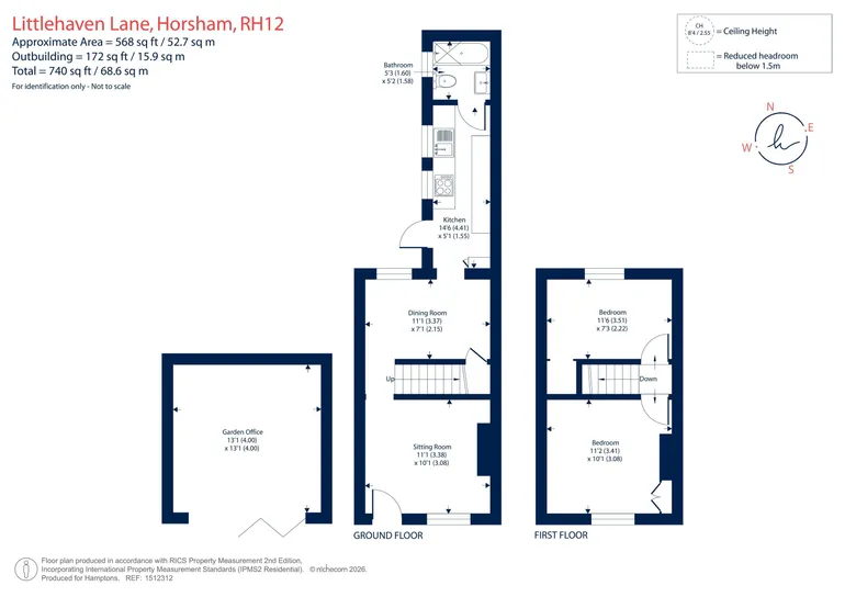 Floorplan 1 for Littlehaven Lane, Horsham, RH12