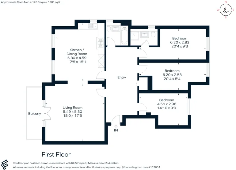 Floorplan 1 for Aubrey Villas, 50 Welcomes Road, Kenley, CR8