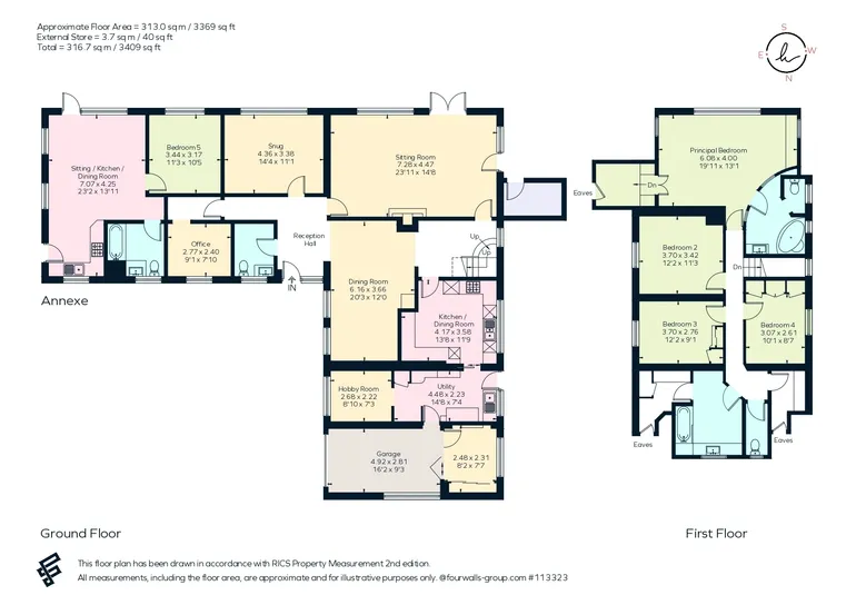 Floorplan 1 for Winchester Road, Petersfield, GU32