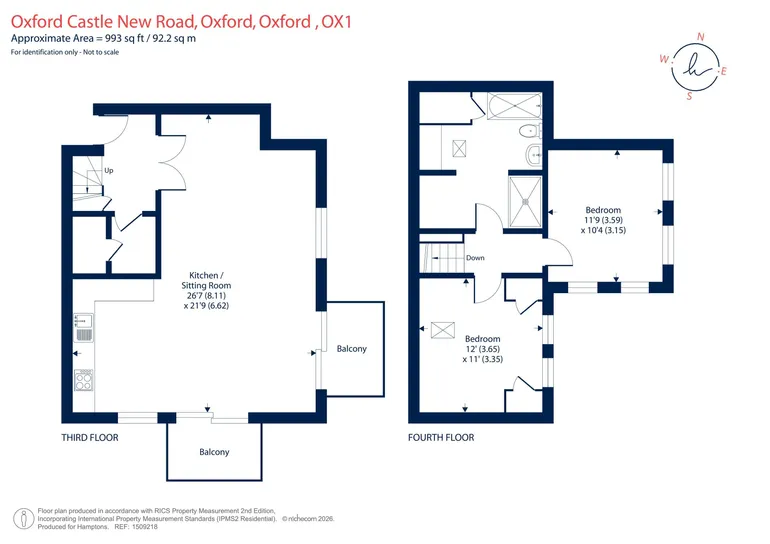 Floorplan 1 for New Road, Oxford, OX1