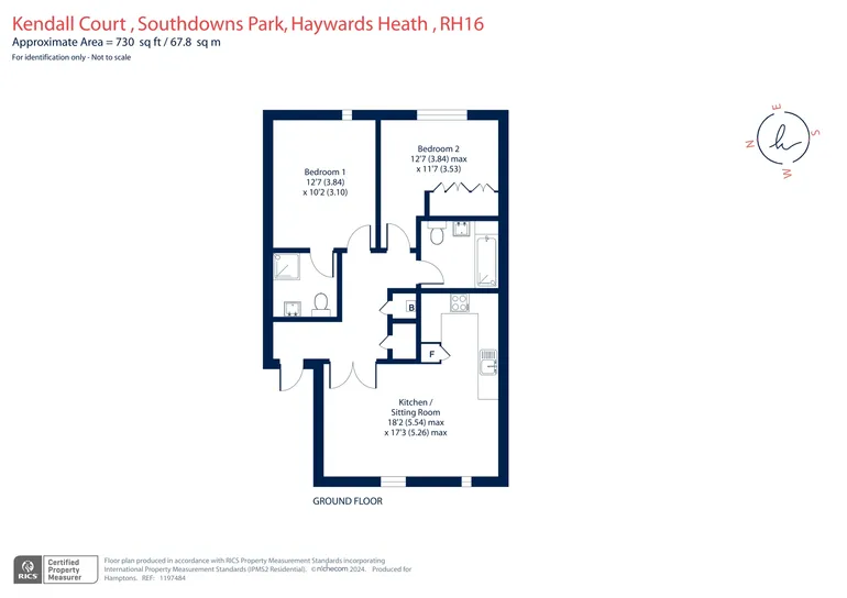 Floorplan 1 for Southdowns Park Haywards Heath RH16