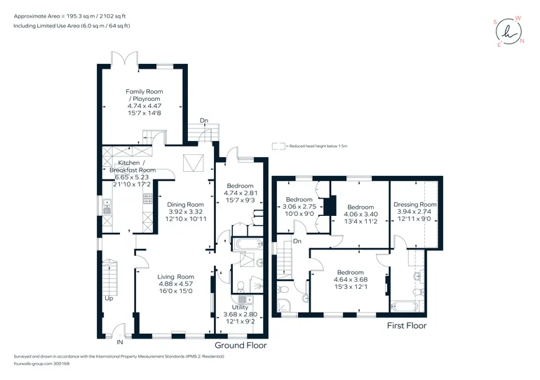 Floorplan 1 for Coleford Bridge Road, Mytchett, GU16