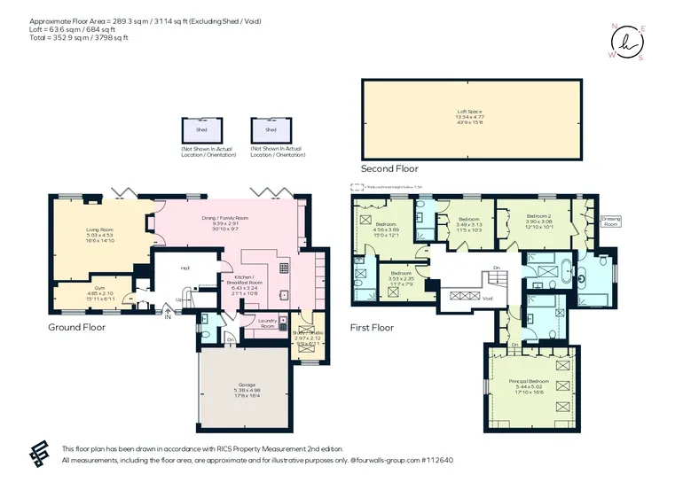 Floorplan 1 for King Harry Lane, St. Albans, AL3
