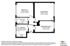 Nether Edge Road, Sheffield floorplan 1 out of 1
