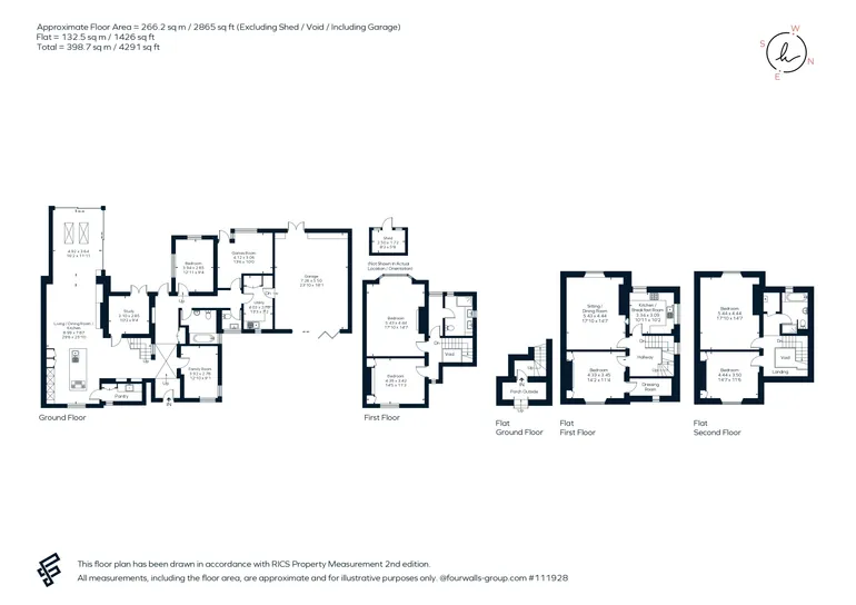 Floorplan 1 for Brighton Road, Godalming, GU7