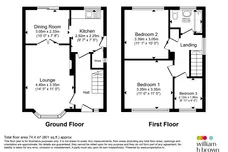 Kings Avenue, Castleford floorplan 1 out of 1