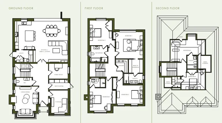 Floorplan 1 for Bedmond Road, Bedmond, WD5