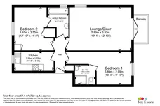 The Strand, Brighton Marina Village, Brighton floorplan 1 out of 1