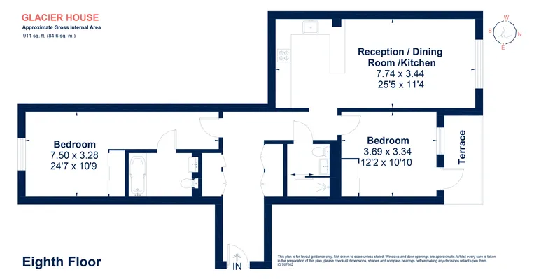 Floorplan 1 for Charles Clowes Walk, London, SW11
