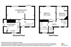 Hayes Road, Sully, Penarth floorplan 1 out of 2