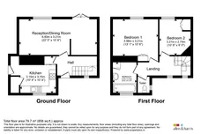 Hayes Road, Sully, Penarth floorplan 2 out of 2