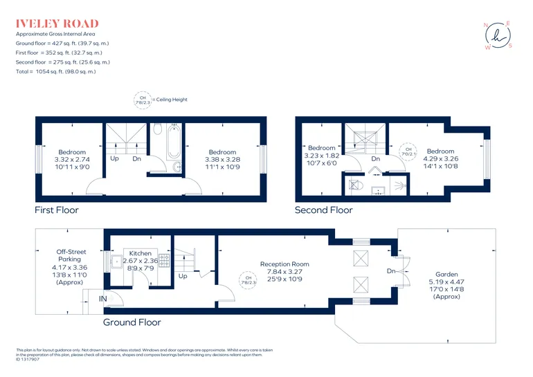 Floorplan 1 for ., 2A Iveley Road, London