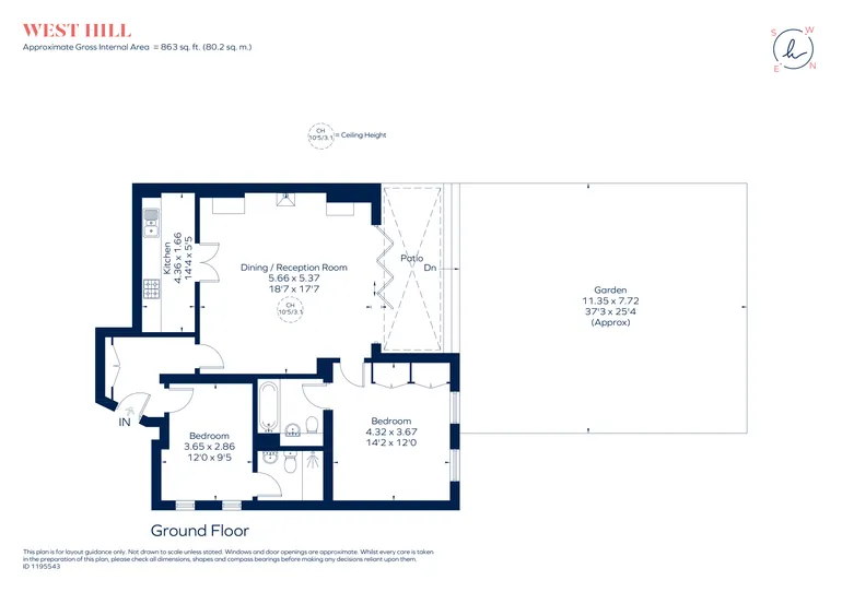 Floorplan 1 for West Hill Putney SW15