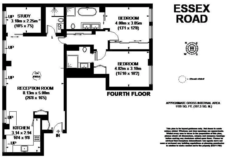 Floorplan 1 for Essex Street WC2R, EPC:C