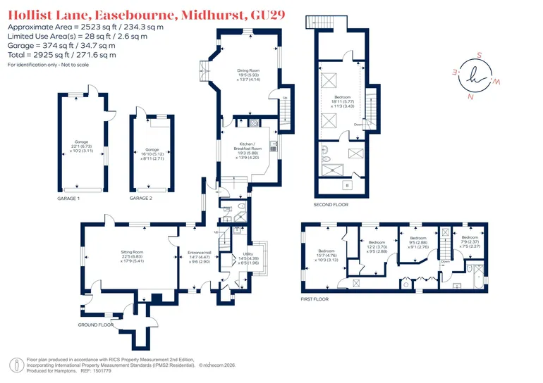 Floorplan 1 for Hollist Lane, Midhurst, GU29