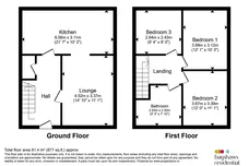 Albemarle Road, Chaddesden, Derby floorplan 1 out of 2