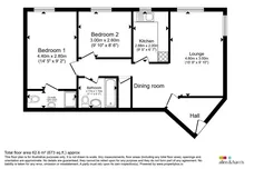 Plas St. Pol De Leon, Penarth floorplan 1 out of 1