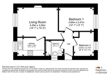 Cheverton Close, Alvaston, Derby floorplan 1 out of 1