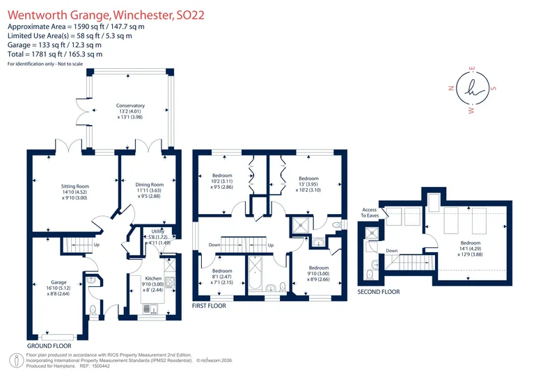 Floorplan 1 for Wentworth Grange, Winchester, SO22