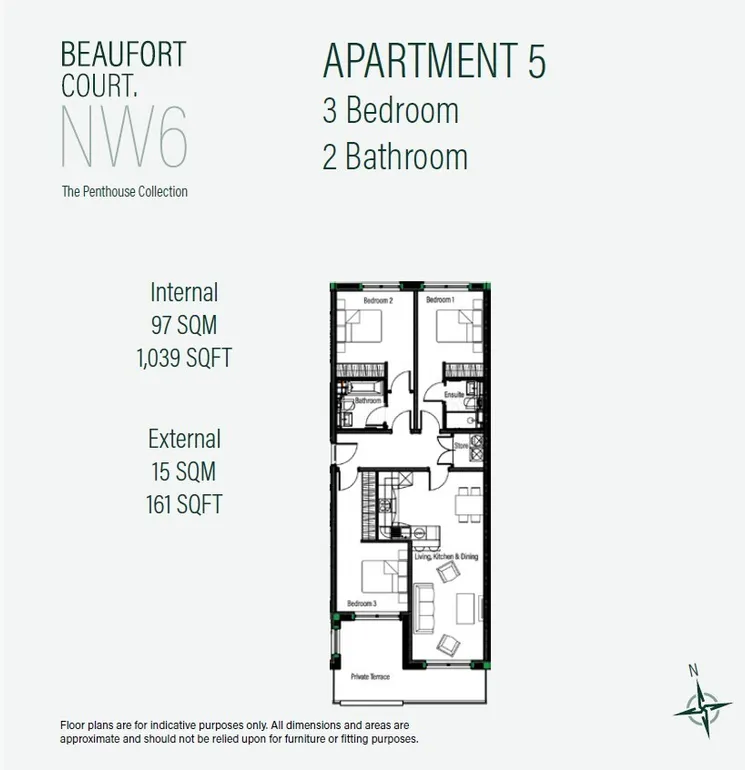Floorplan 1 for Maygrove Road London NW6