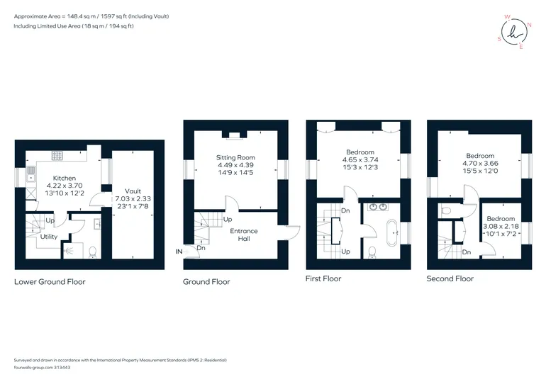 Floorplan 1 for Bloomfield Crescent Bath BA2