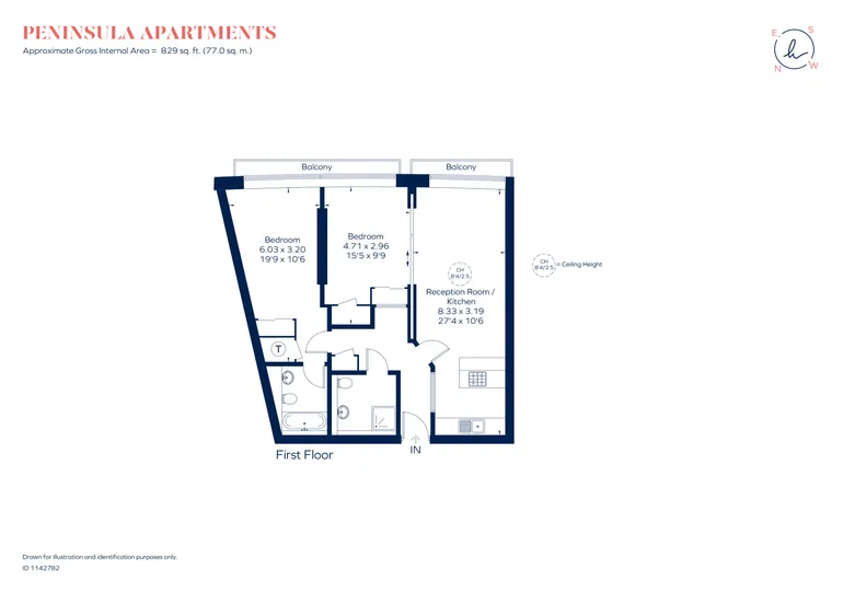 Floorplan 1 for Praed Street, London, W2