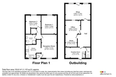 Caer Graig, Radyr, Cardiff floorplan 1 out of 1