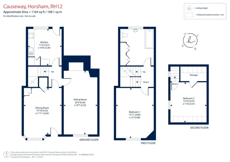 Floorplan 1 for Causeway, Horsham, RH12