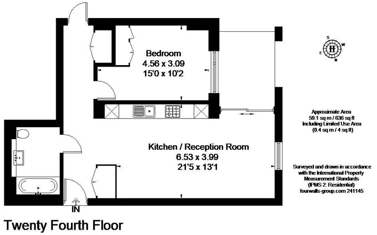 Floorplan 1 for City Road London EC1V