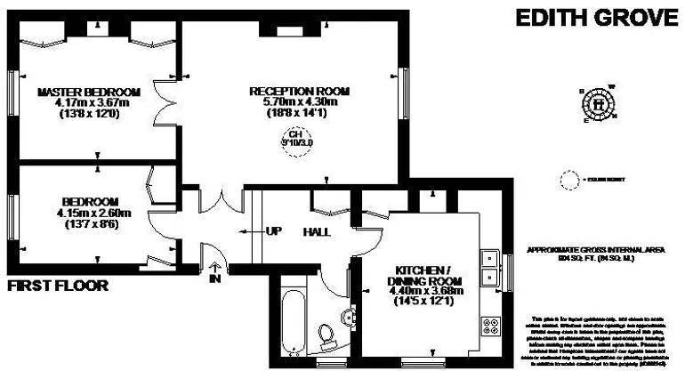 Floorplan 1 for Edith Grove Chelsea SW10
