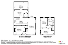 Talbothayes Cottages, West Stafford, Dorchester floorplan 1 out of 1