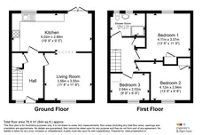 Oak Hill, Coulby Newham, Middlesbrough floorplan 1 out of 1