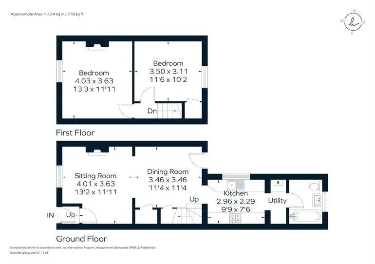 Floorplan 1 for Prospect Place, Newbury, RG14