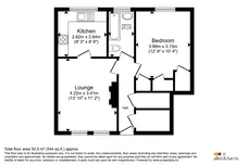 Abercromby Square, Glasgow floorplan 1 out of 1