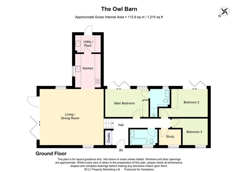 Floorplan 1 for Lee Road, Saunderton, HP27