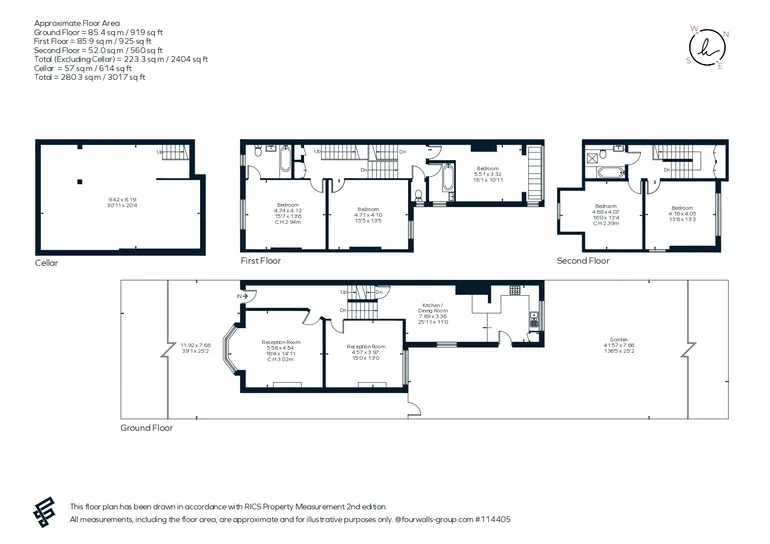 Floorplan 1 for Auckland Road, London, SE19