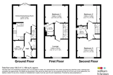 Plot 306, The Haversham , Stonebridge Fields, Stonebridge Lane, Warsop, Mansfield floorplan 1 out of 2