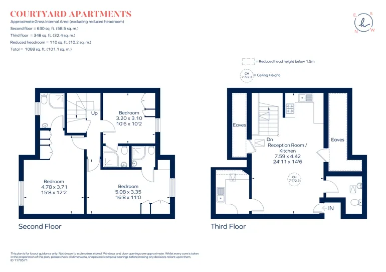 Floorplan 1 for Hampton Road, Teddington, TW11