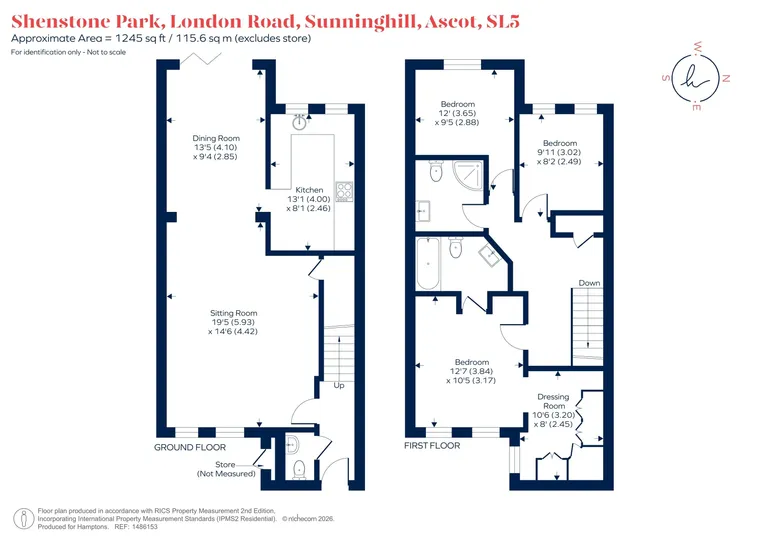 Floorplan 1 for Shenstone Park, London Road SL5