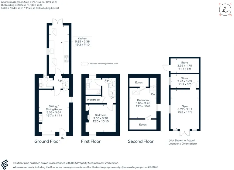Floorplan 1 for Astrop Road, Kings Sutton, OX17