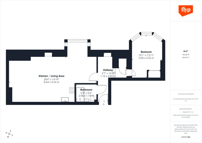 Floorplan 1 for 1 Bridge Road, East Molesey, KT8