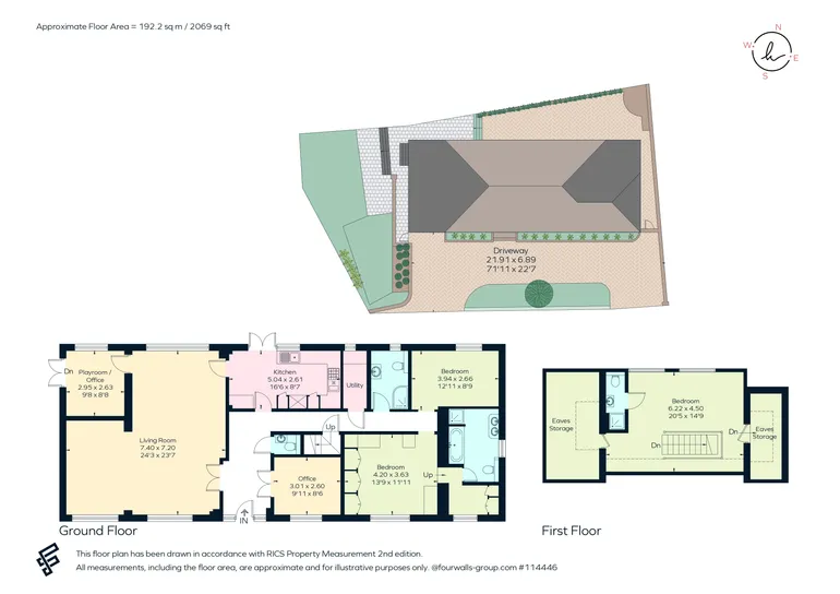 Floorplan 1 for Fallowfield, Stanmore, HA7
