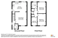Beauchamp Avenue, Kidderminster floorplan 1 out of 1