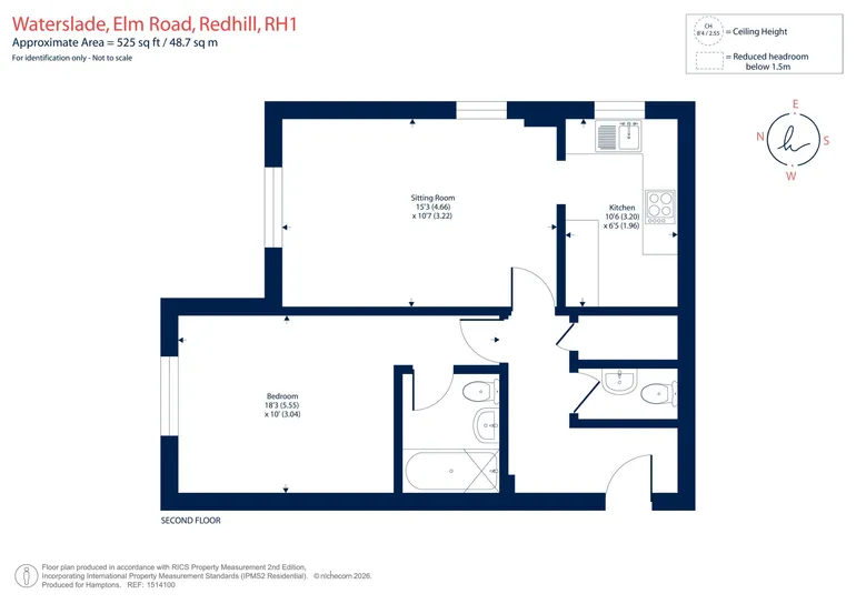 Floorplan 1 for Elm Road, Redhill, RH1