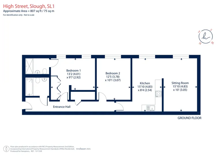 Floorplan 1 for High Street Slough SL1