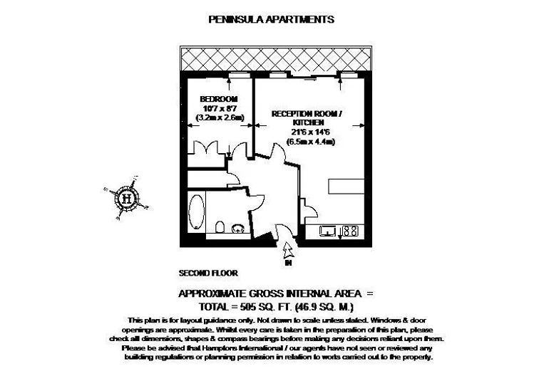Floorplan 1 for Praed Street Paddington W2